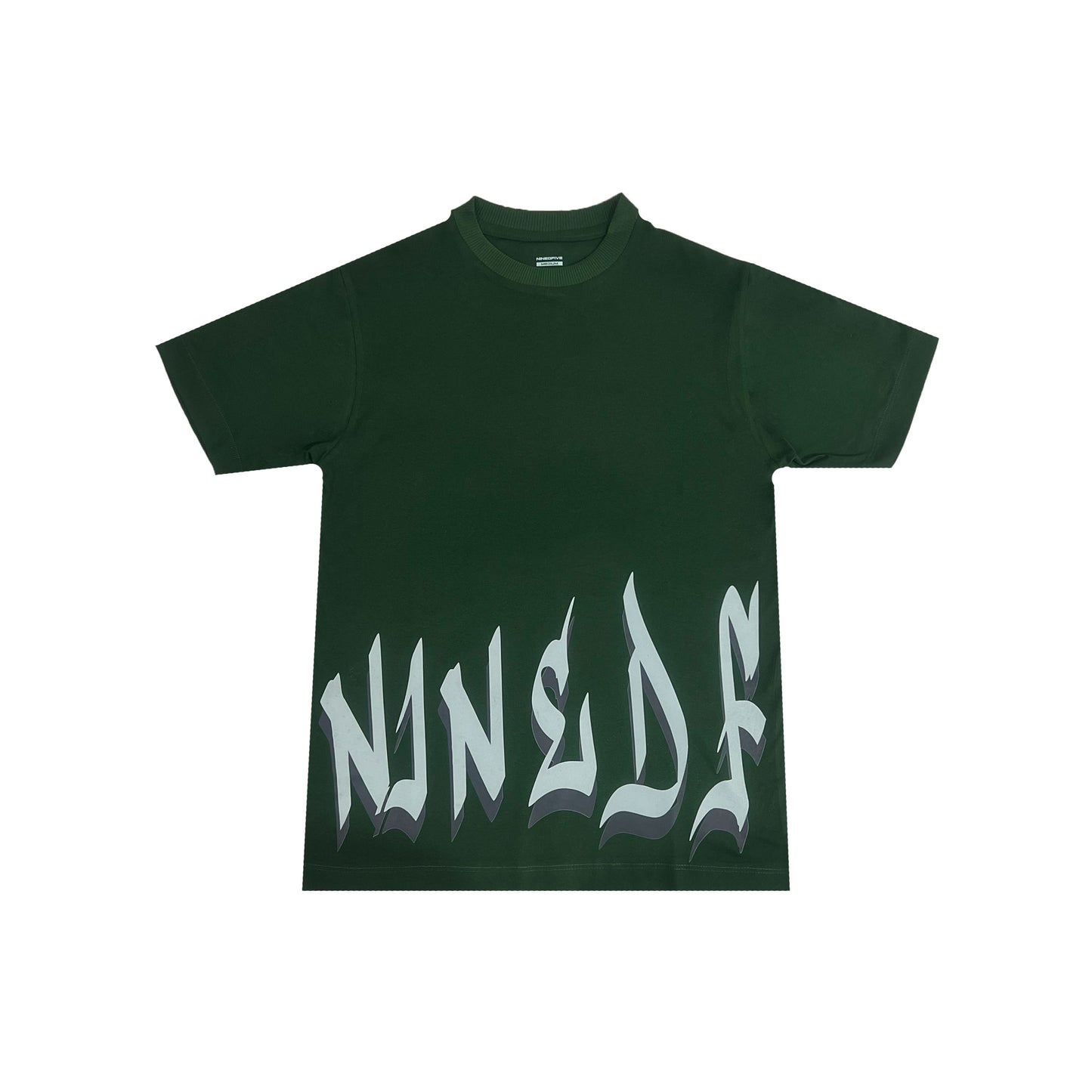 GREEN GRAFFITI TEE