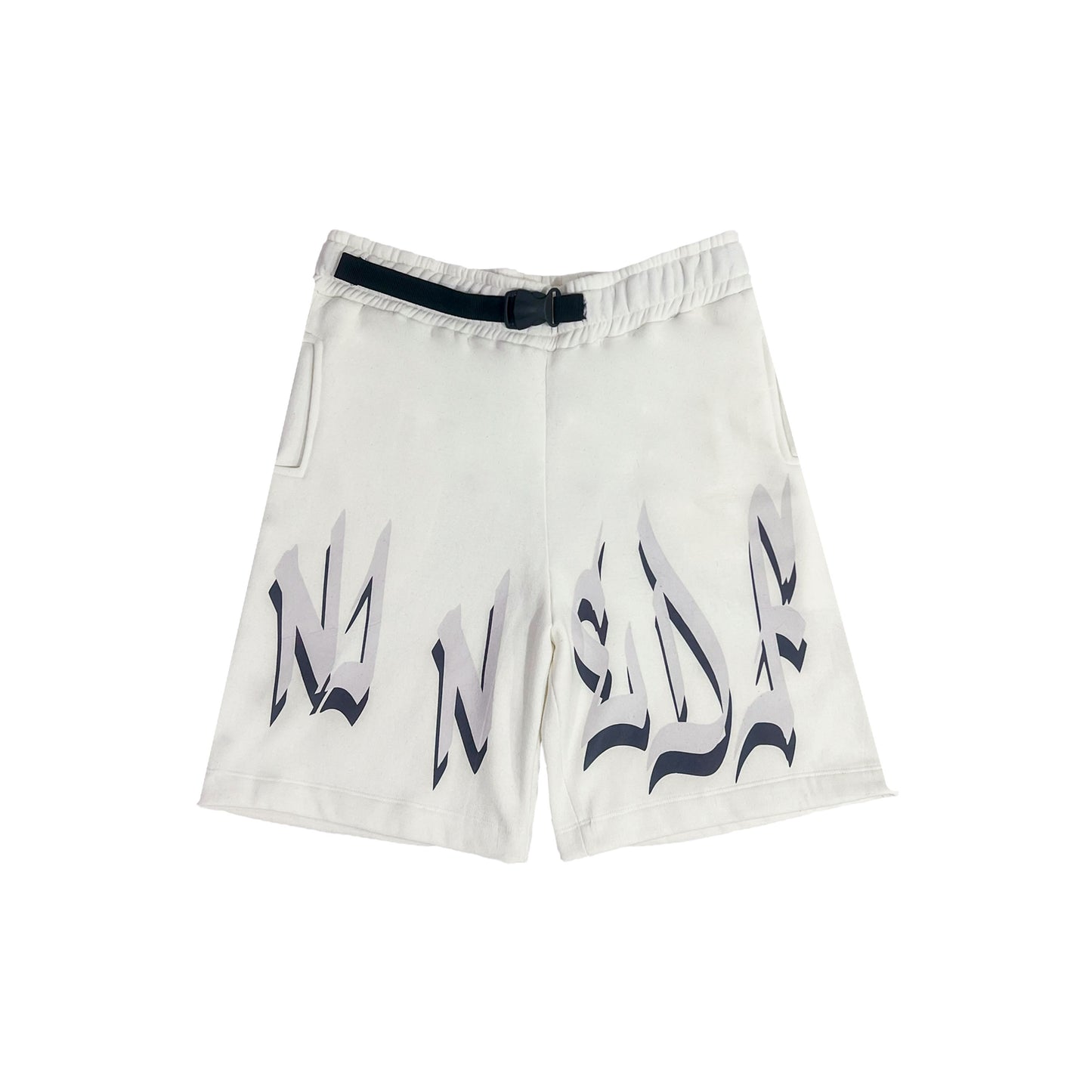 OFF WHITE GRAFFITI SHORTS