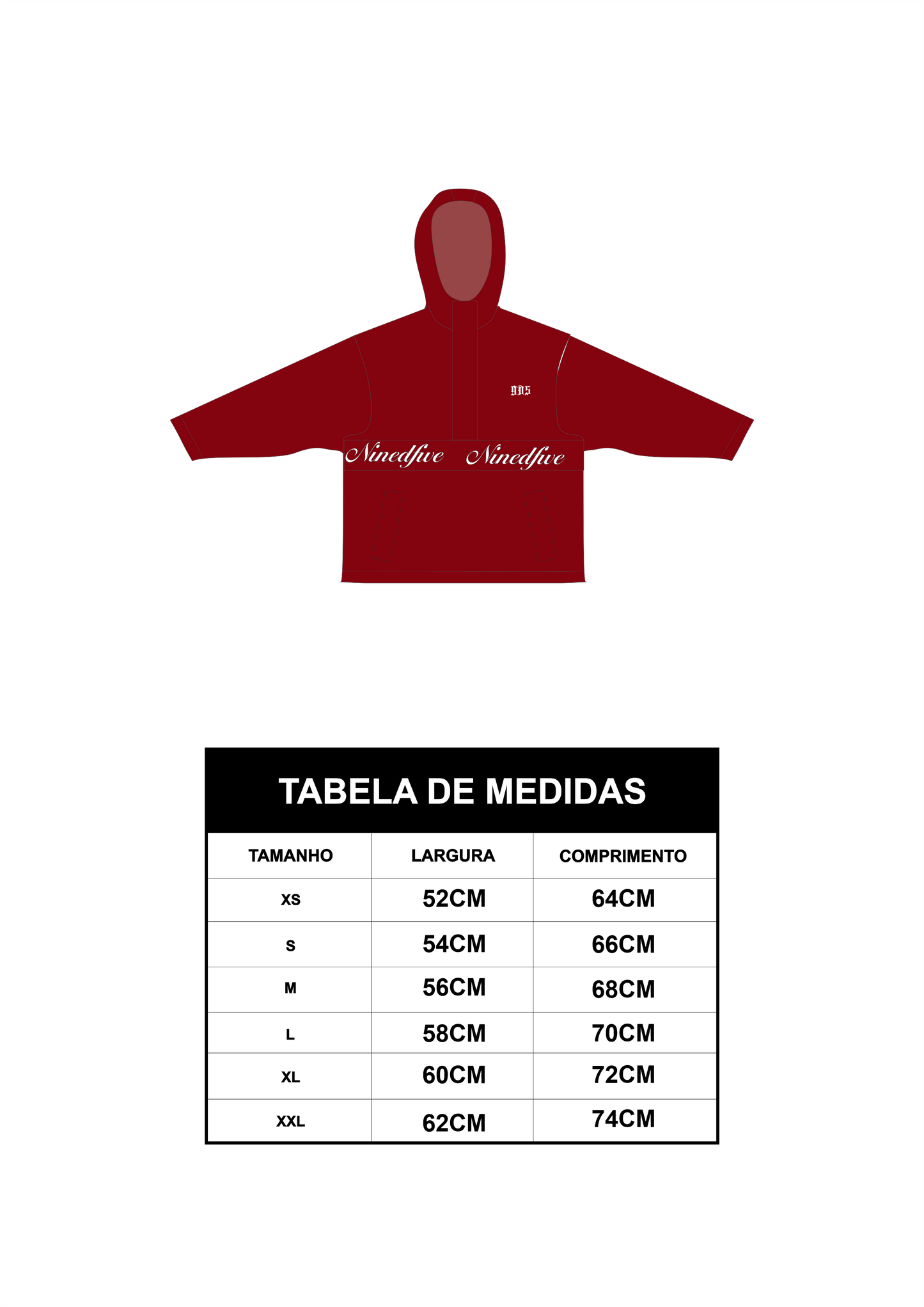 BLOOD RED WINDBREAKER