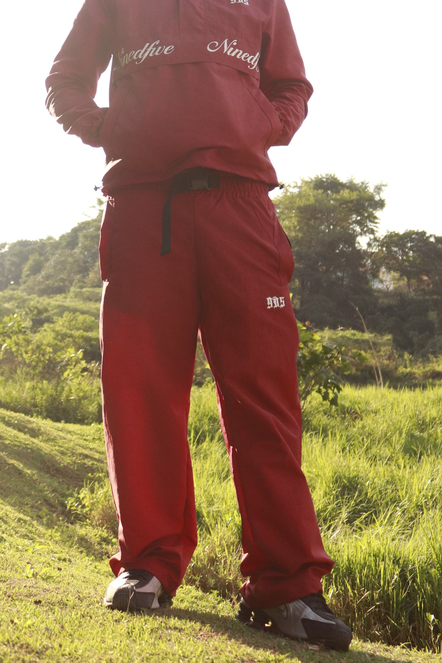 BLOOD RED PANTS