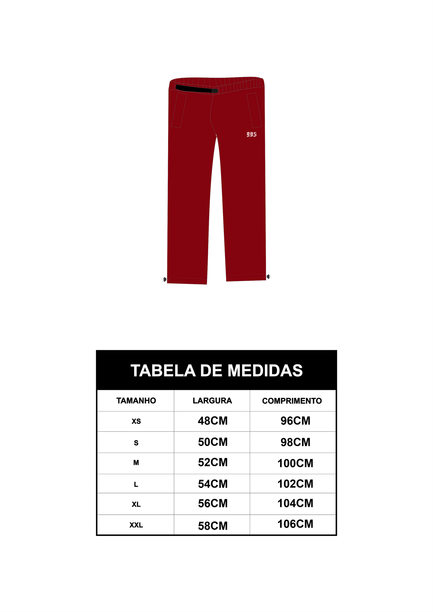 BLOOD RED PANTS