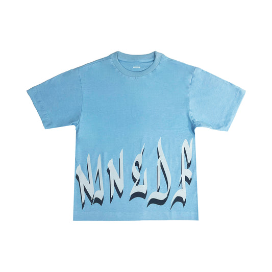 BLUE GRAFFITI TEE