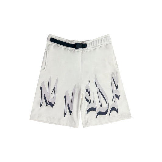 OFF WHITE GRAFFITI SHORTS