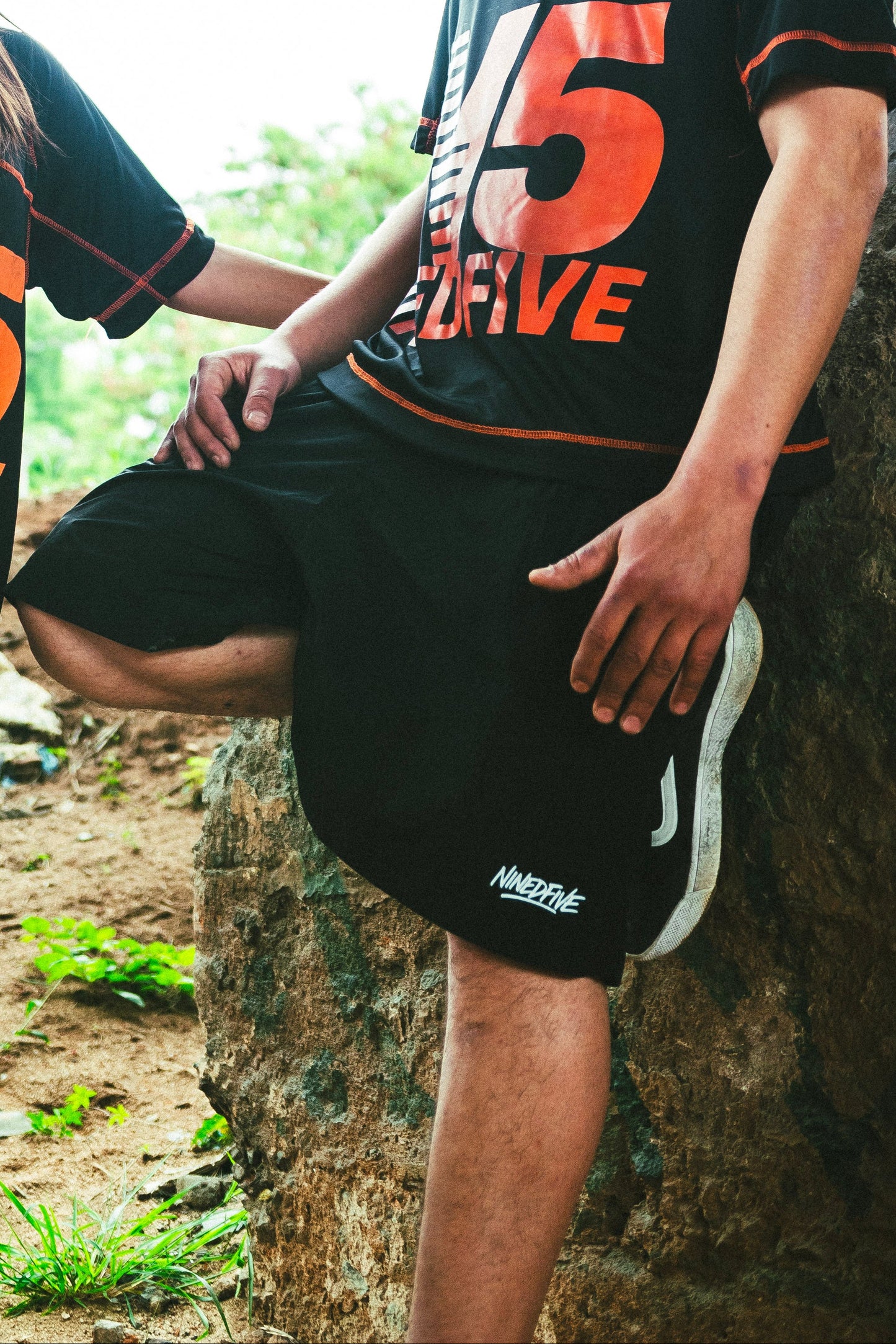 BLACK HIGHTECH SHORTS