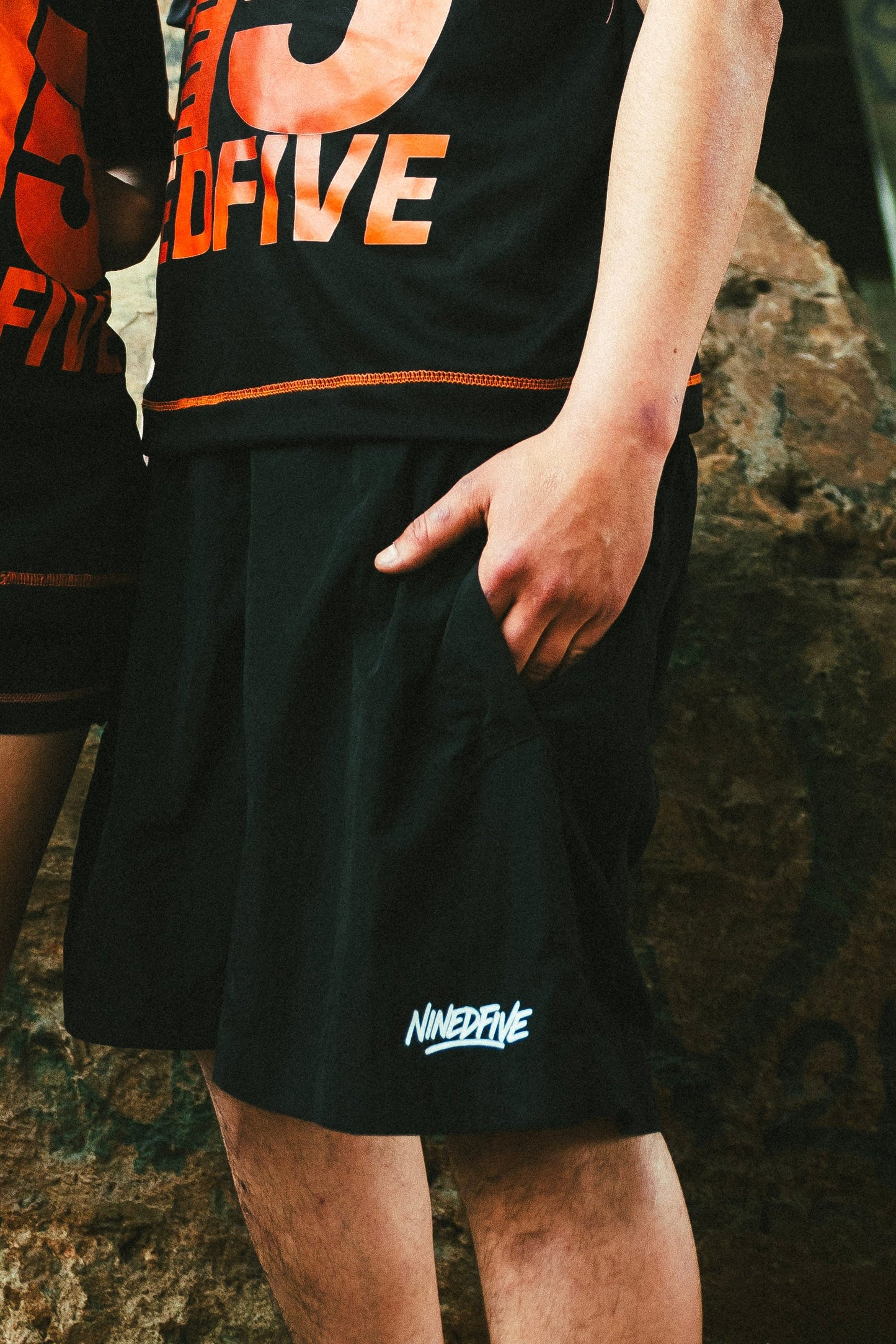 BLACK HIGHTECH SHORTS