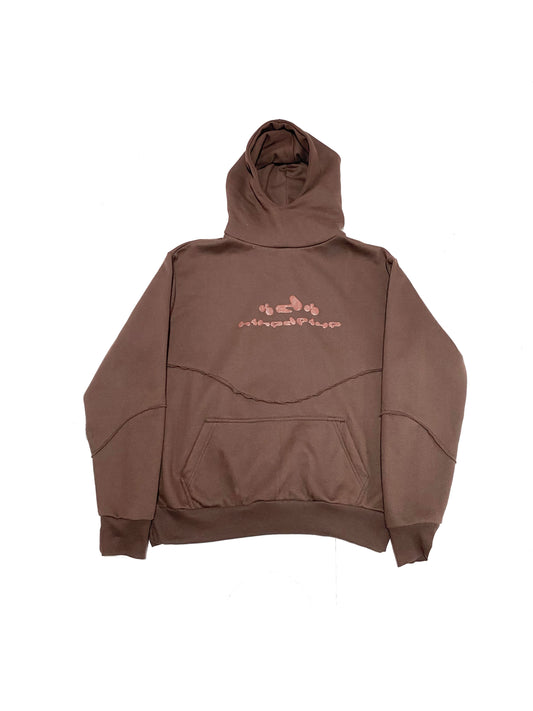 9D5-09 BROWN HOODIE
