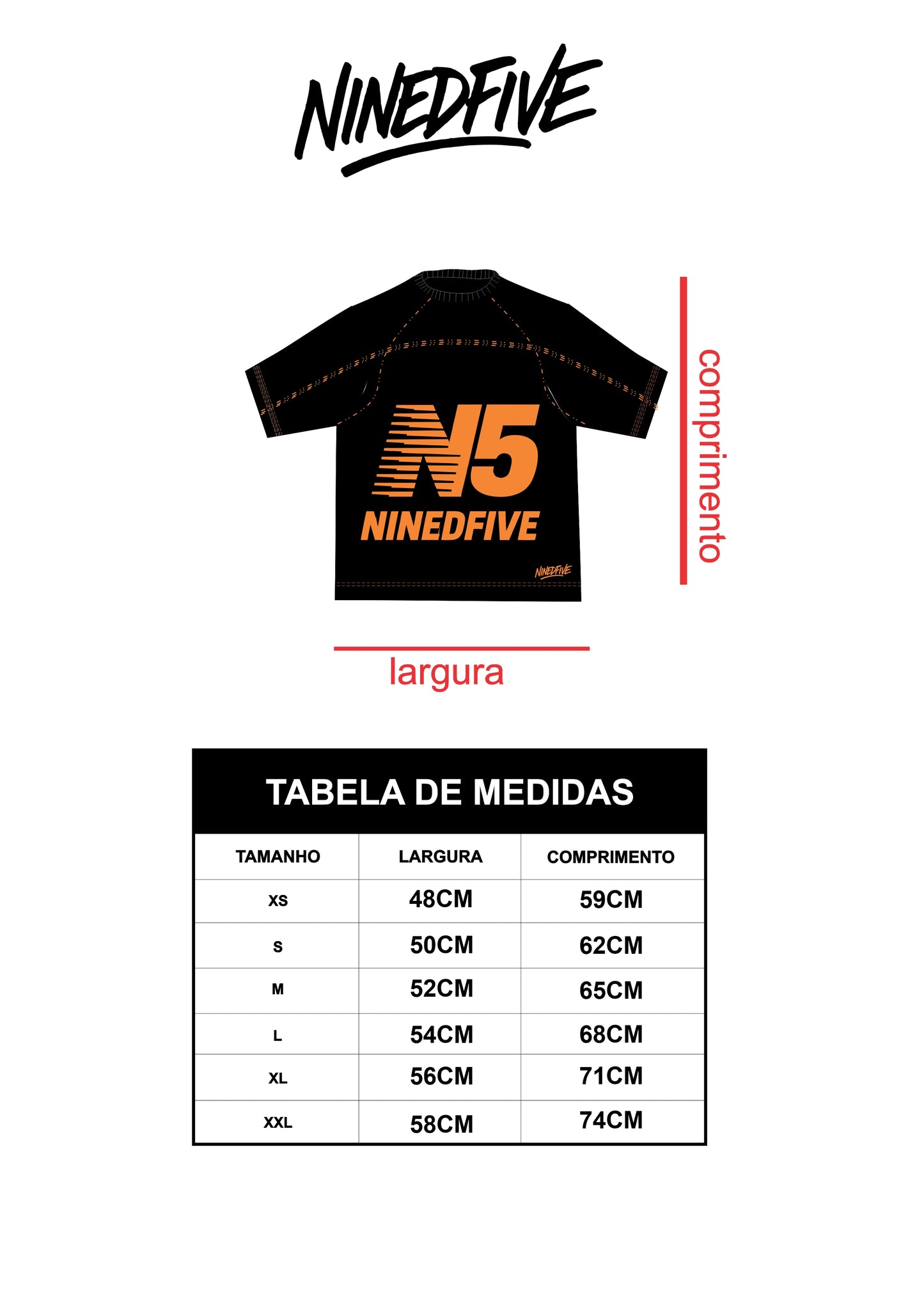 N5 ORANGE TEE